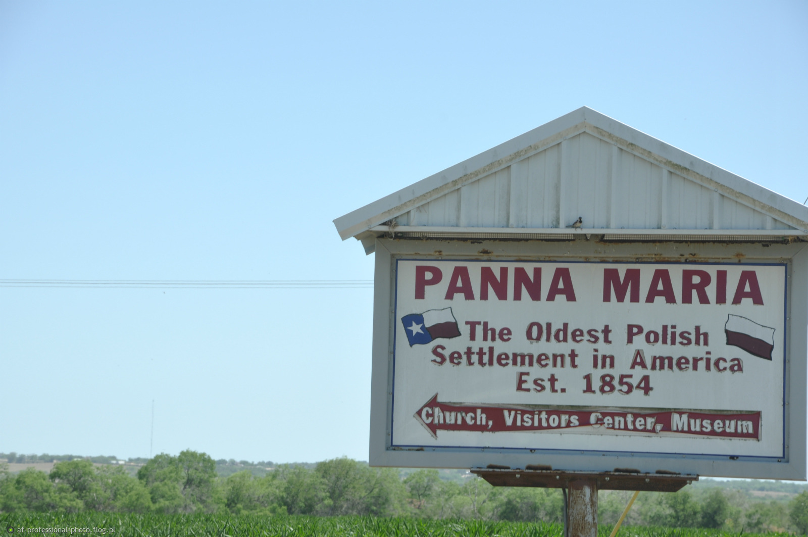 The Polish Heritage Center in Panna Maria, Texas, is of World Significance for All Polish